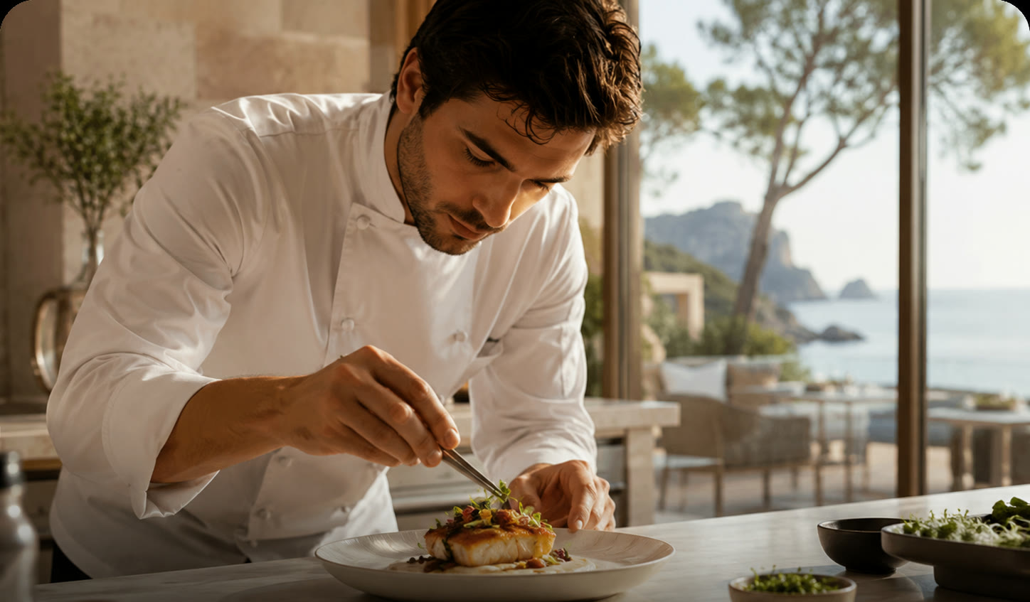 Chef privado — servicio Seda Private Homes